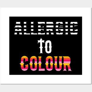 Wednesday | Allergic to Colour | Jenna Ortega Posters and Art